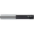 Fraisa B15652194 Corner Radius End Mill: 1/8" Dia, 1/8" LOC, 45 deg Helix, C Coated, Corner Radius End, Centercutting Series G Speed