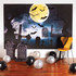 AMSCAN 671353  Halloween Graveyard Deluxe Scene Setter, 65in x 100-1/2in, Multicolor