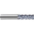 Fraisa P95936530 Square End Mill: 1/2" Dia, 1-1/4" LOC, 4 Flute, Solid Carbide