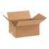 B O X MANAGEMENT, INC. 974 Partners Brand Corrugated Boxes, 9in x 7in x 4in, Kraft, Pack Of 25