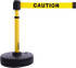 Banner Stakes PL4082 Barrier Post Base & Stanchion: 22 to 42" High, Round Base