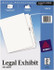 AVERY 11372 11 x 8 1/2" 26 to 50" Label, 25 Tabs, Unpunched, Preprinted Tab Dividers