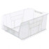 Akro-Mils 30288SCLAR Plastic Hopper Stacking Bin: Clear