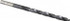 Chicago-Latrobe 42683 Jobber Length Drill Bit: #13, 135 &deg;, High Speed Steel