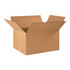 B O X MANAGEMENT, INC. Partners Brand 221712  Corrugated Boxes, 22in x 17in x 12in, Kraft, Pack Of 10