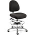 Bevco 9351MEFEBYEHFC Task Chair: Olefin, Adjustable Height, Ebony