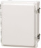 Fibox AR12106CHSS Standard Electrical Enclosure: Polycarbonate, NEMA 12, 13, 4, 4X, 6 & 6P