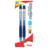 PENTEL OF AMERICA, LTD. Pentel PD347BP2-K6  Quicker Clicker Mechanical Pencil, 0.7mm, #2 Lead, Transparent Blue Barrel, Pack Of 2