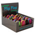 AMUSEMINTS, LLC AmuseMints MTA1071F24  Mint Candy Flip Flop Tins, Assorted Solid Colors, Pack Of 24