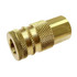 Coilhose Pneumatics 158 Pneumatic Hose Coupling: 1/8" Thread, 1/4" Body Dia, Industrial Interchange