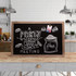 U Brands 4549U0001 U Brands Decor Magnetic Chalkboard