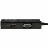 Tripp Lite by Eaton P137-06N-HDV Tripp Lite by Eaton Keyspan Mini DisplayPort to VGA/DVI/HDMI All-in-One Adapter Video Converter, Black, 6 in.