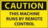 AccuformNMC Accident Prevention Label: 3" High C620AP