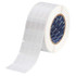 Brady 62331 Label Maker Label: Clear & White, Vinyl, 1/2" OAW, 5,000 per Roll