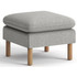 The HON Company HON VP3LOTTGRY HON Parkwyn Ottoman