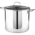 BERGNER US INC. BGUS10126STS Bergner Essentials Stainless Steel Stock Pot, 20-Quart, Silver