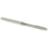 OSG 1014300 Straight Flute Tap: #8-32 UNC, 4 Flutes, Plug, 3B Class of Fit, High Speed Steel, Bright/Uncoated