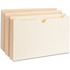 Business Source 65803 Business Source Straight Tab Cut Legal Recycled File Pocket