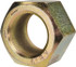 Value Collection 306108BR Hex Nut: 2-12, Grade 8 Steel, Zinc Yellow Dichromate Finish