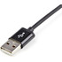 StarTech.com USBLT1MB StarTech.com 1m (3ft) Black AppleÂ&reg; 8-pin Lightning Connector to USB Cable for iPhone / iPod / iPad