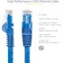 StarTech.com N6PATCH4BL StarTech.com 4ft CAT6 Ethernet Cable - Blue Snagless Gigabit - 100W PoE UTP 650MHz Category 6 Patch Cord UL Certified Wiring/TIA