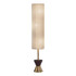 ADESSO INC 4269-21 Adesso Carmen Floor Lamp, 59inH, Beige Shade/Antique Brass And Walnut Base