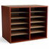 Safco Products Safco 9420CY Safco Adjustable 12-Slot Wood Literature Organizer