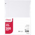 ACCO Brands Corporation Mead 15200 Mead 3-Hole Punched Wide-ruled Filler Paper