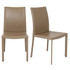 EURO STYLE, INC. Eurostyle 38627TPE  Hasina Dining Chairs, Taupe, Set Of 2 Chairs