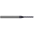Harvey Tool 12759-C3 Square End Mill: 1.5 mm Dia, 12 mm LOC, 3 Flutes, Solid Carbide