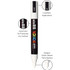 uni-ball Corporation uniball? PC5MWHITE uni&reg; Posca PC-5M Paint Markers