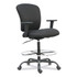 ALERA ALEMT4610 Task Chair: Fabric Mesh, Adjustable Height, 27-1/2 to 31-1/8" Seat Height, Black
