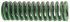 Dayton Lamina 9-3220-11 Die Spring: 2" Hole Dia, 1" Rod Dia, 5" Free Length, Green