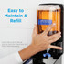 Georgia Pacific Corp. Pacific Blue Ultra 53058 Pacific Blue Ultra Foaming Hand Soap/Hand Sanitizer Wall-Mounted Manual Dispenser