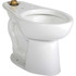 American Standard 3465001.020 Madera 1.1 - 1.6 gpf (4.2 - 6.0 Lpf) Chair Height Top Spud Elongated EverClean Bowl with 4 Anchoring Holes