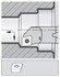 Kennametal 1328575 Indexable Boring Bar: A10SSCFCR2, 19.56 mm Min Bore Dia, Right Hand Cut, 5/8" Shank Dia, Steel