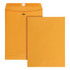 Large clasp envelopes are a staple in any office. Whether you need to mail a large document or just keep the pages of your annual report together in your desk, these Office Depot manila clasp envelopes can help.  Reinforced metal clasp closure helps secure your documents inside the brown envelopes.  Clasp envelopes in brown measure 9in x 12in.  Box of 100 envelopes.  Contains Recycled Content - See Specs for Details.