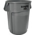 Rubbermaid Commercial Products Rubbermaid Commercial 264360GY Rubbermaid Commercial Brute 44-Gallon Vented Utility Container