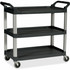 Rubbermaid Commercial Products Rubbermaid Commercial 342488-BK Rubbermaid Commercial Economy Cart