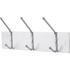 Safco Products Safco 4161 Safco 3-Hook Contemporary Steel Coat Hooks