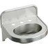 ELKAY. ELV18173 Lavatory Sink: Wall-Hung Mount, 304 Stainless Steel