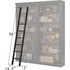 Martin Furniture Martin IMTE402 Martin Toulouse Metal Ladder