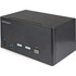 StarTech.com SV231TDPU34K StarTech.com 2 Port Triple Monitor DisplayPort KVM Switch 4K 60Hz UHD HDR, DP 1.2 KVM Switch, 2-Pt USB 3.0 Hub, 4x USB HID, Audio, Hotkey