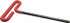 Eklind 51924 Hex Key: 0.38" Hex, T-Handle Cushion Grip Arm