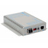 OMNITRON SYSTEMS TECHNOLOGY, INC. 8706-0-D Omnitron iConverter T1/E1 Fiber Media Converter RJ48 LC Multimode 5km - 1 x T1/E1; 1 x LC Multimode; Wall-Mount Standalone; US AC Powered; Lifetime Warranty