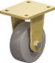 Blickle 391763 Rigid Top Plate Caster: Solid Rubber, 5" Wheel Dia, 1-31/32" Wheel Width, 704 lb Capacity, 6-11/16" OAH