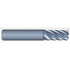 Eliminator 1362-5000-015 Corner Radius End Mill: 1/2" Dia, 1-1/4" LOC, 0.015" Radius, 7 Flutes, Solid Carbide