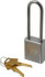 American Lock A5102KA-36748 Padlock: Steel, Keyed Alike, 1-1/2" Wide, Chrome-Plated