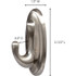 3M Command 17051BNES Command Medium Traditional Hook, Brushed Nickel