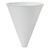 DART SCC10BFC Paper & Plastic Cups, Plates, Bowls & Utensils; Cup Type: Funnel Cup ; Material: Paper ; Color: White ; Capacity: 10 oz ; For Beverage Type: Cold ; Microwave-safe: No